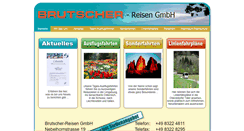 Desktop Screenshot of brutscher-reisen.de